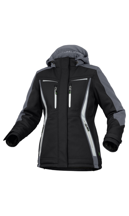 Robuste 3-Lagen-Winter-Softshell-Jacke (Damen)