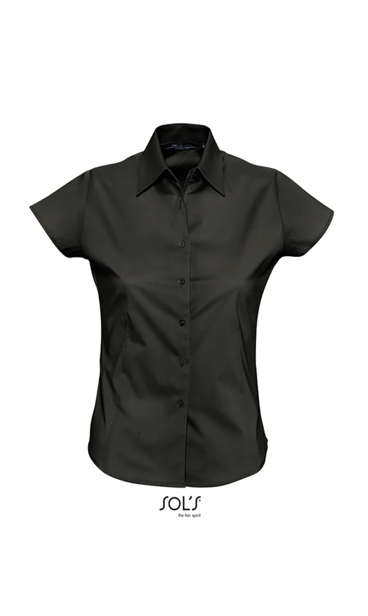 Women´s Stretch-Blouse Excess Short Sleeve