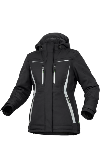 Robuste 3-Lagen-Winter-Softshell-Jacke (Damen)