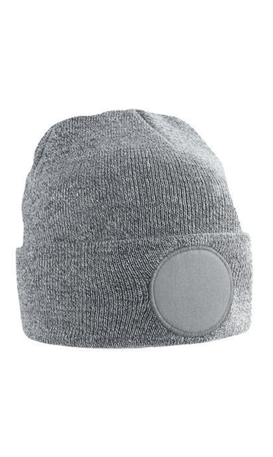 Circular Patch Beanie