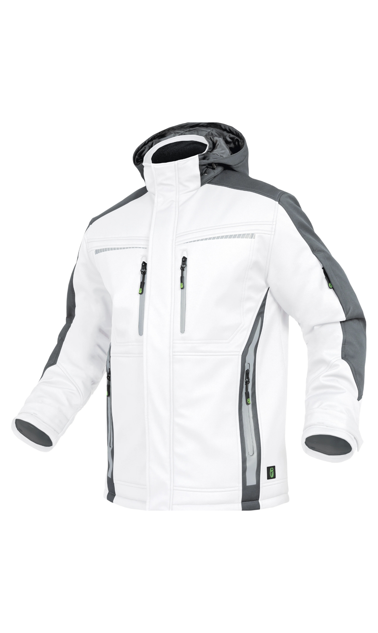 Softshelljacke mit einer TPU-Membran und Mikrofleece-Innenfutter