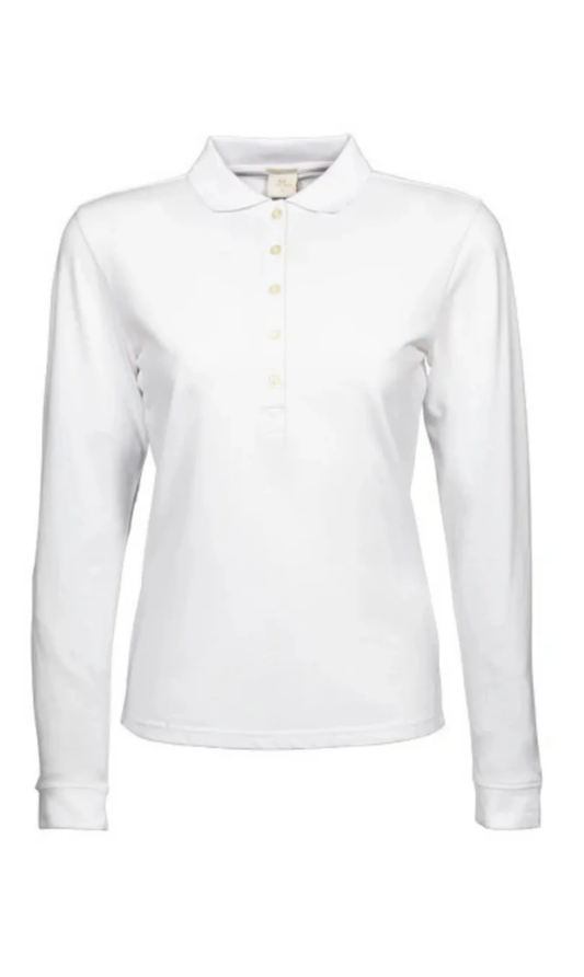 Women´s Luxury Stretch Long Sleeve Polo