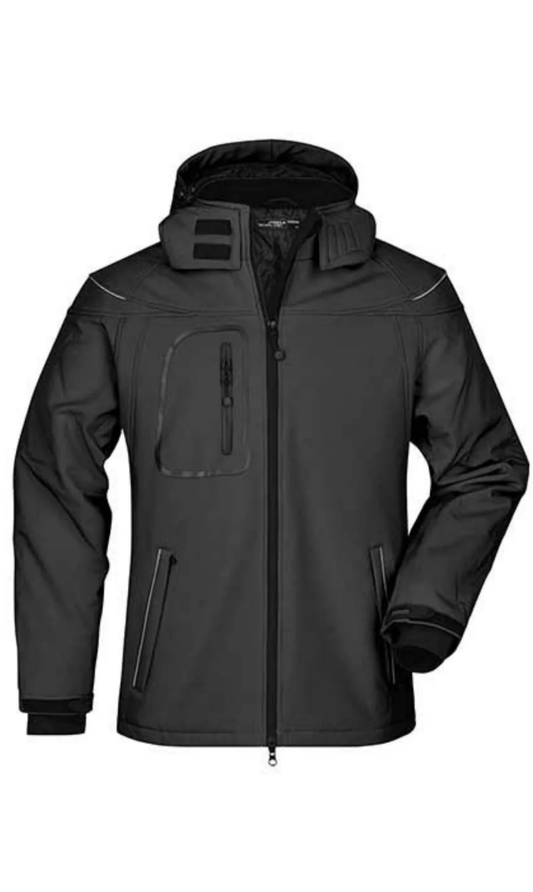 Modische Winter-Softshelljacke für Herren