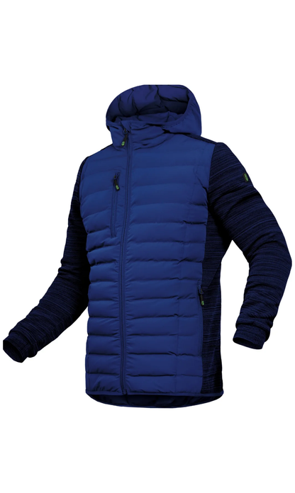 Steppstoffjacke mit Kapuze