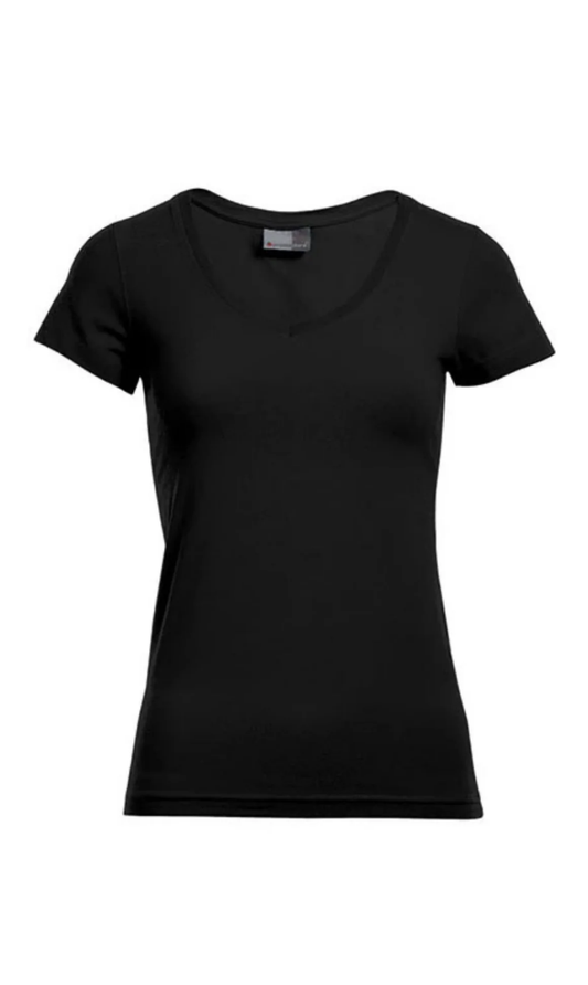 Women´s Slim Fit V-Neck-T