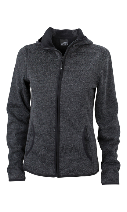 Ladies´ Knitted Fleece Hoody