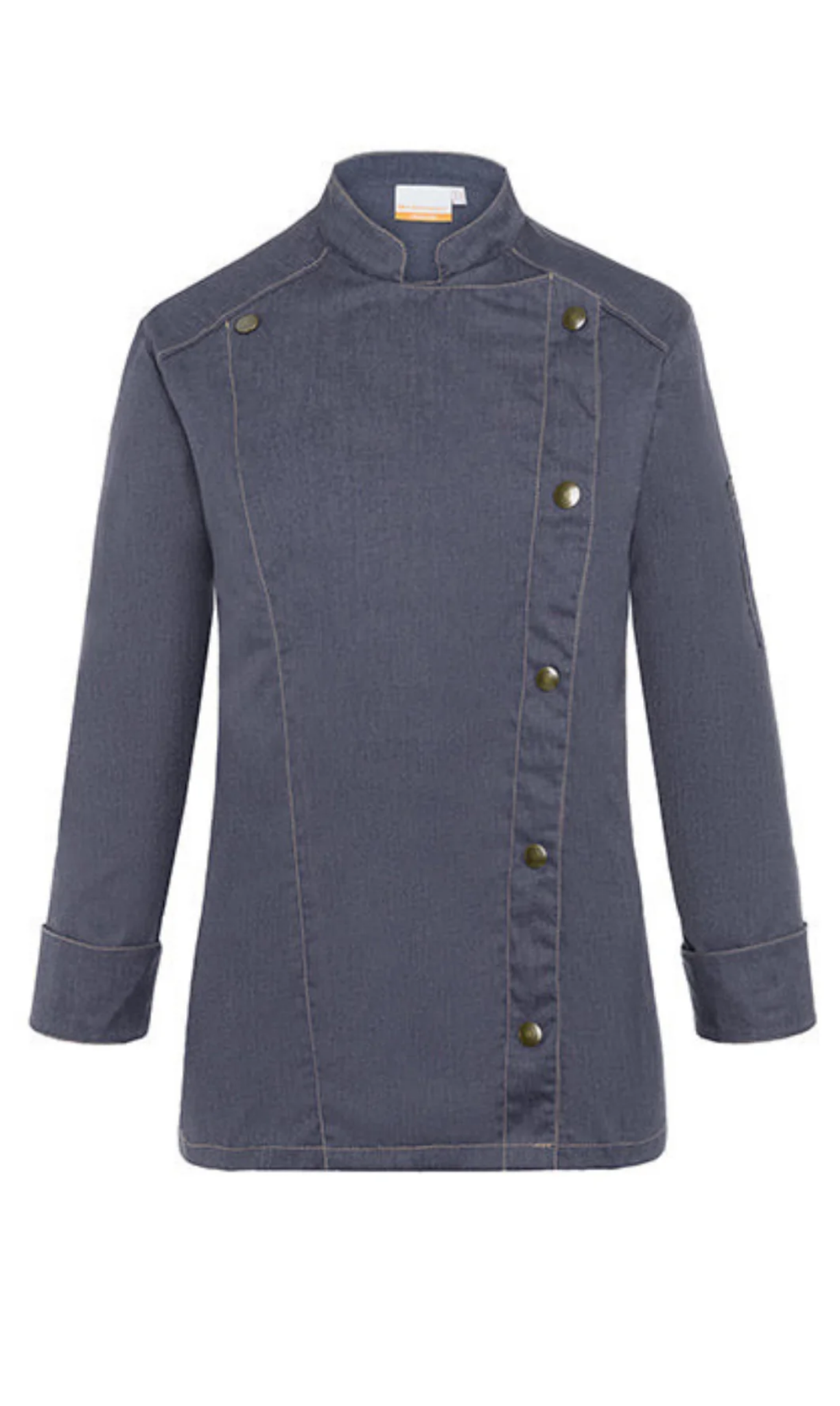 Damen Kochjacke Jeans-Style