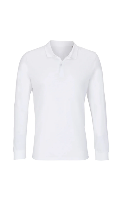 Unisex Long Sleeve Polo Shirt Planet