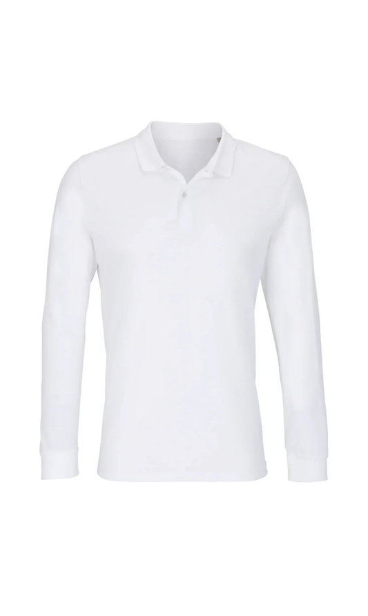 Unisex Long Sleeve Polo Shirt Planet