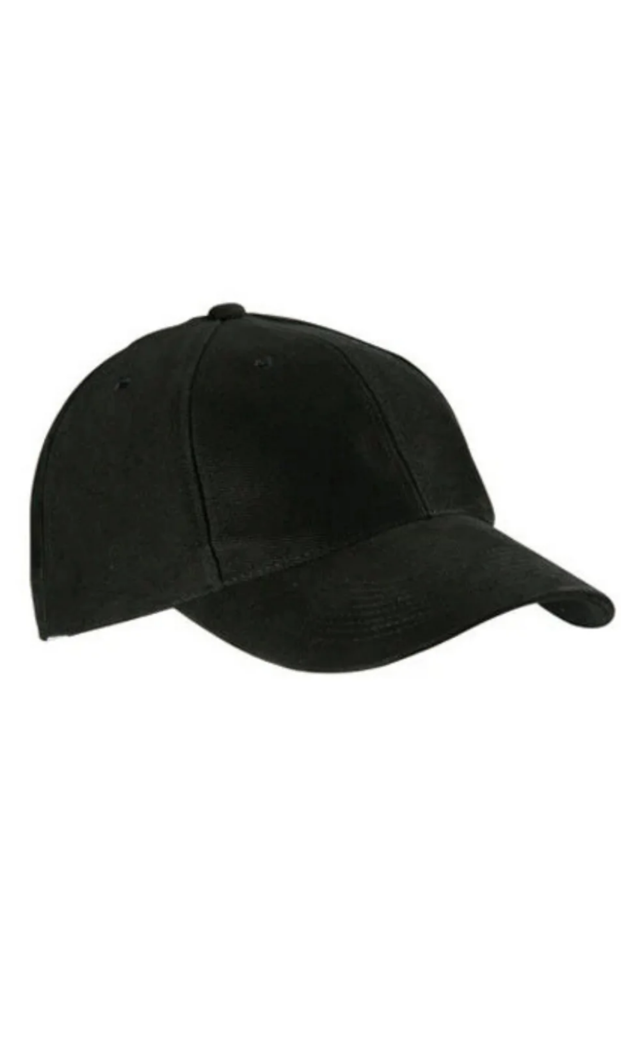 Klassisches 6-Panel-Cap aus stark gebürsteter Baumwolle