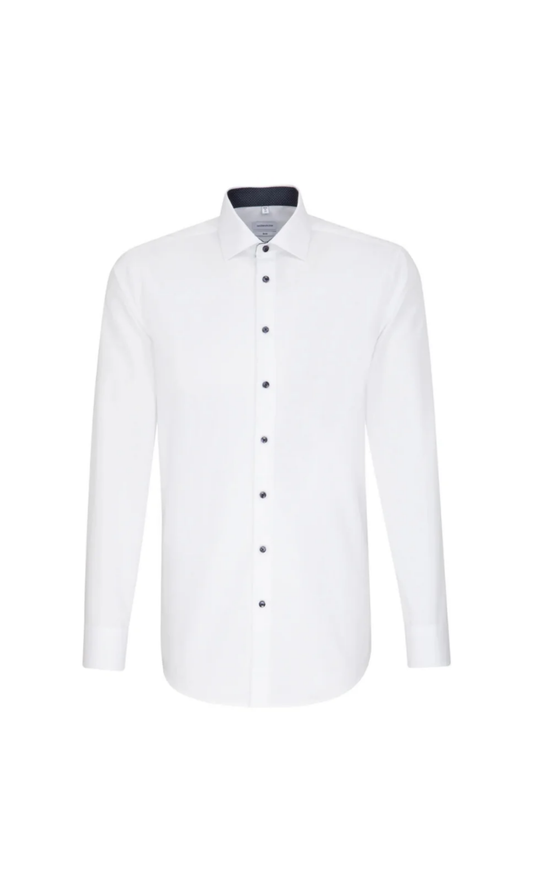 Men´s Shirt Poplin Slim Fit Long Sleeve