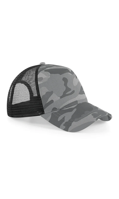 5-Panel-Netz-Cap mit Camouflage-Design