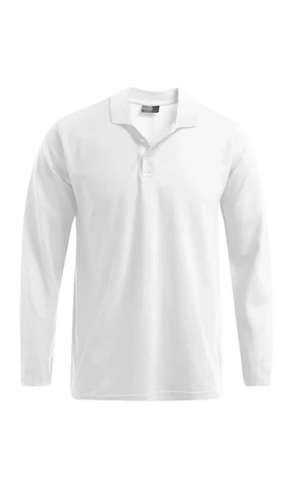 Langarm-Polo-Shirt aus Piqué – Regular Fit