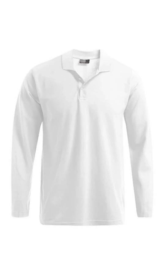 Langarm-Polo-Shirt aus Piqué – Regular Fit