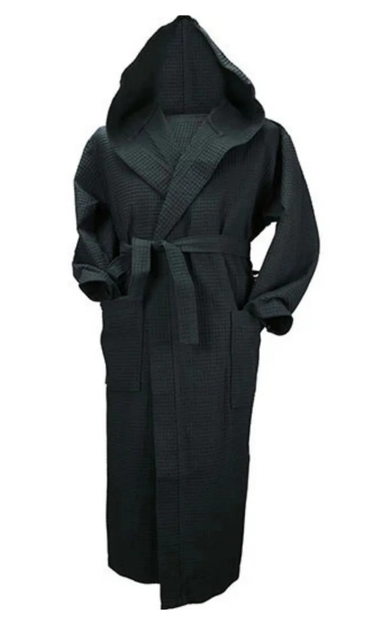 Robezz® Waffle Bathrobe With Hood
