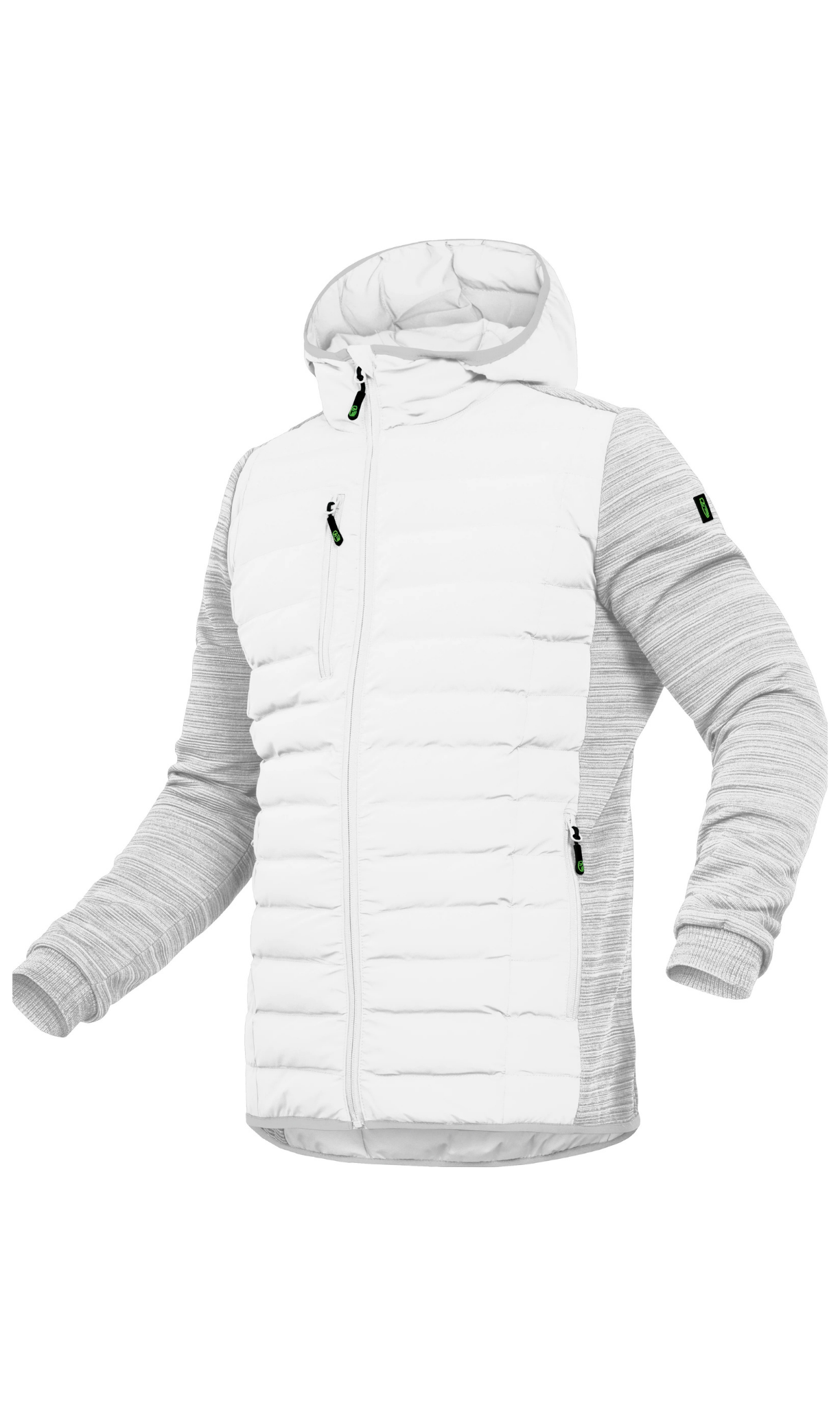 Steppstoffjacke mit Kapuze