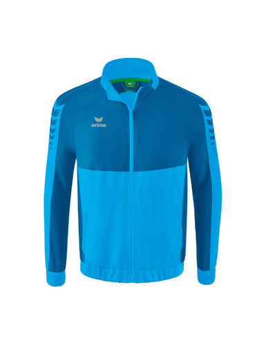 ERIMA Six Wings Präsentationsjacke in curacao/mykonos Vorderansicht