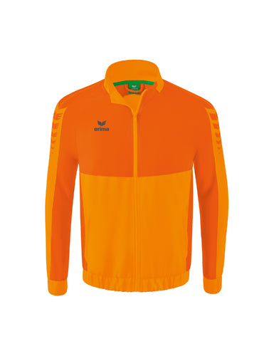 ERIMA Six Wings Präsentationsjacke in new orange/orange Vorderansicht