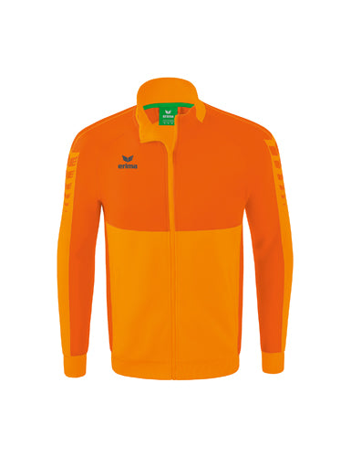 ERIMA Six Wings Worker Jacke in new orange/orange Vorderansicht