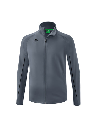 ERIMA LIGA STAR Polyester Trainingsjacke in slate grey/schwarz Vorderansicht