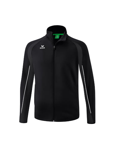 ERIMA LIGA STAR Polyester Trainingsjacke in schwarz/weiß Vorderansicht