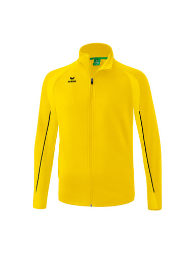 ERIMA LIGA STAR Polyester Trainingsjacke in gelb/schwarz Vorderansicht