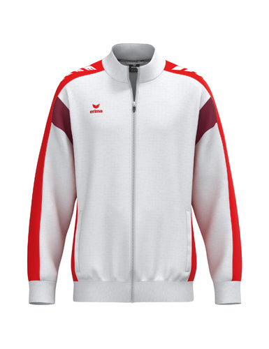 ERIMA CELEBRATE 125 Training Jacket in weiß/rot Vorderansicht
