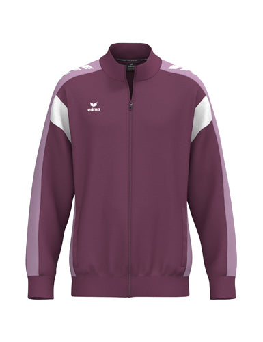 ERIMA CELEBRATE 125 Training Jacket in burgundy/lavender Vorderansicht