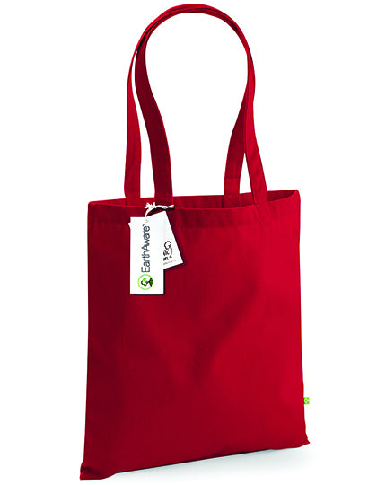 EarthAware® Organic Bag For Life von Westford Mill – Produkt- und Farbansicht für Textildruck und Stickerei