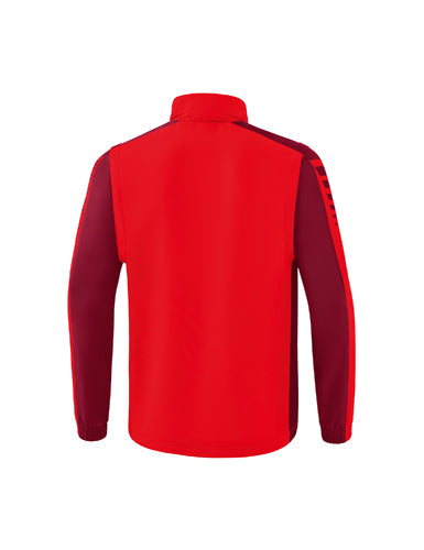ERIMA Six Wings Jacke mit abnehmbaren Ärmeln Rückansicht