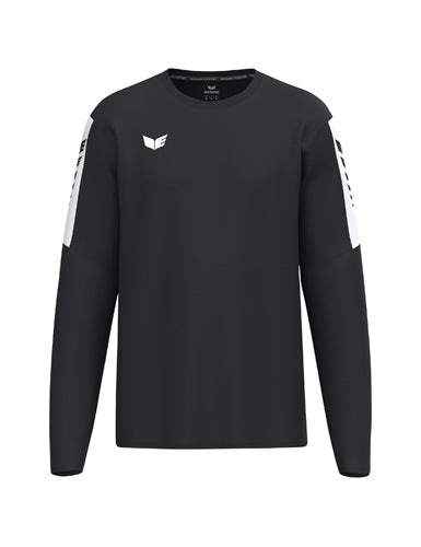 ERIMA INTRO Sweatshirt in schwarz Vorderansicht