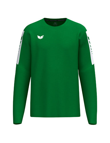 ERIMA INTRO Sweatshirt in smaragd Vorderansicht