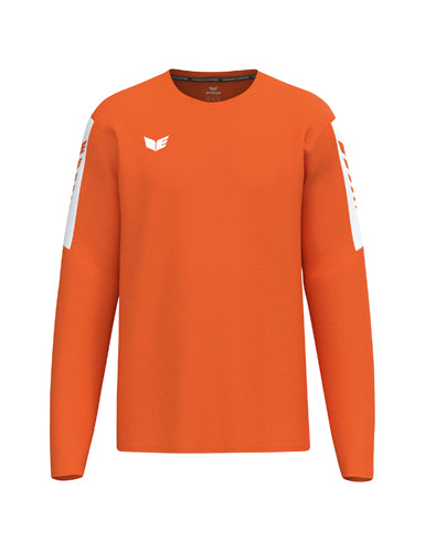 ERIMA INTRO Sweatshirt in orange Vorderansicht