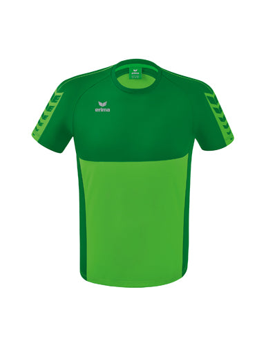 ERIMA Six Wings T-Shirt in green/smaragd Vorderansicht