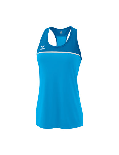 ERIMA CHANGE by erima Tanktop in curacao/mykonos/weiß Vorderansicht