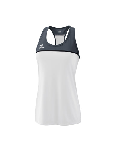 ERIMA CHANGE by erima Tanktop in weiß/slate grey/schwarz Vorderansicht