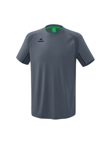 ERIMA LIGA STAR Trainings T-Shirt in slate grey/schwarz Vorderansicht