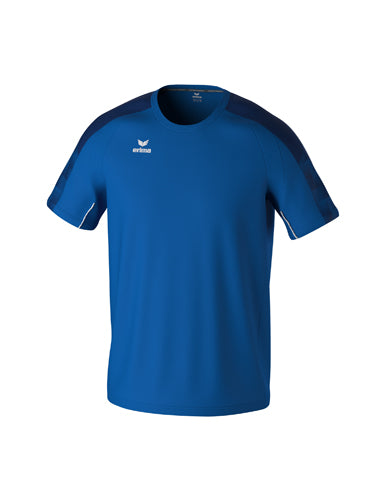 ERIMA EVO STAR T-Shirt in new royal/new navy Vorderansicht