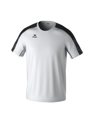 ERIMA EVO STAR T-Shirt in weiß/schwarz Vorderansicht