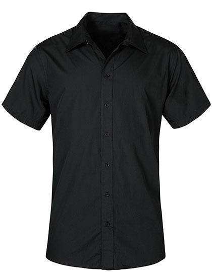 Promodoro Men´s Poplin Shirt Short Sleeve E6300 in Black