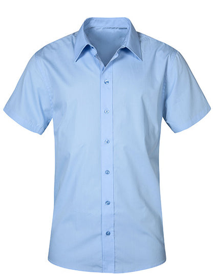 Promodoro Men´s Poplin Shirt Short Sleeve E6300 in Light Blue
