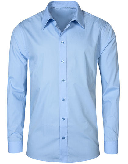 Promodoro Men´s Poplin Shirt Long Sleeve E6310 in Light Blue