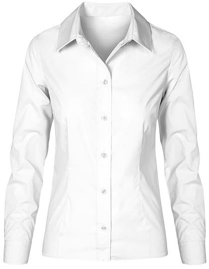 Promodoro Women´s Poplin Shirt Long Sleeve E6315 in White