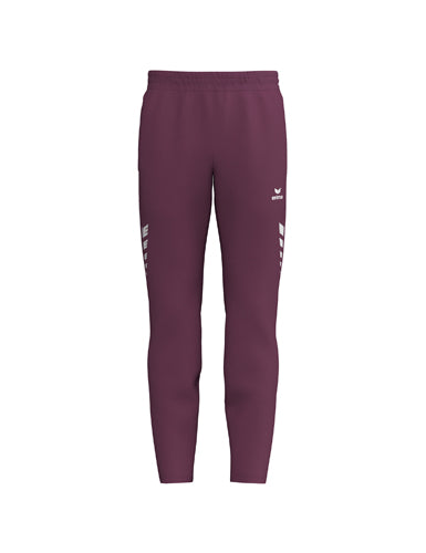 ERIMA CELEBRATE 125 Training Pants in burgundy Vorderansicht