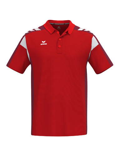 ERIMA CELEBRATE 125 Poloshirt function in rot/new bordeaux Vorderansicht