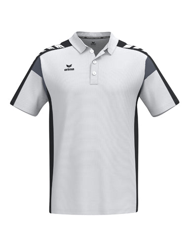 ERIMA CELEBRATE 125 Poloshirt function in weiß/schwarz Vorderansicht