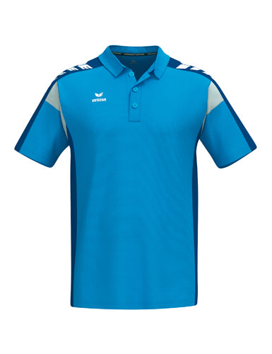 ERIMA CELEBRATE 125 Poloshirt function in curacao/new royal Vorderansicht
