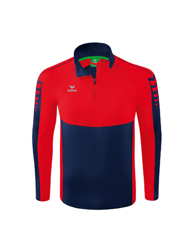 ERIMA Six Wings Trainingstop in new navy/rot Vorderansicht