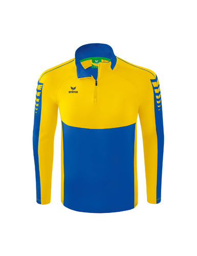 ERIMA Six Wings Trainingstop in new royal/gelb Vorderansicht