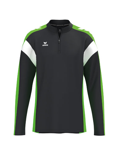 ERIMA CELEBRATE 125 Training Top in schwarz/green gecko Vorderansicht